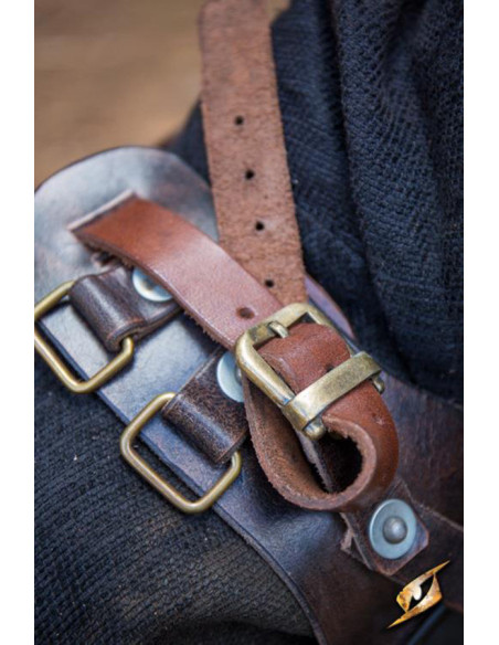 Peitoral e encosto do Orc Raider, LARP