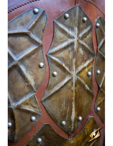 Peitoral e encosto do Orc Raider, LARP