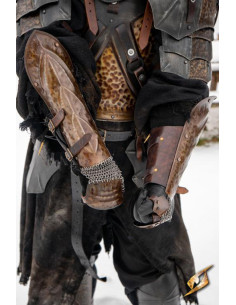 Pulseiras de aço Orc Assault, LARP