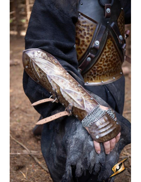 Pulseiras de aço Orc Assault, LARP