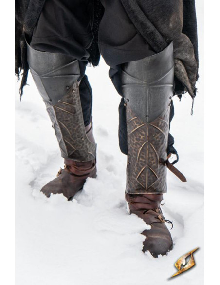 Grevas de Aço do Orc Raider, LARP