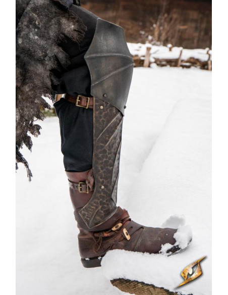 Grevas de Aço do Orc Raider, LARP