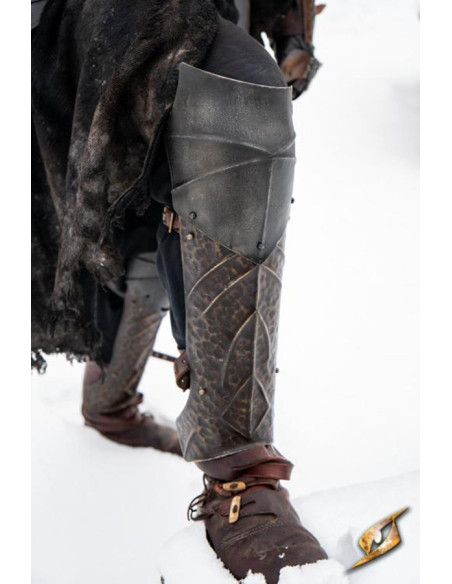 Grevas de Aço do Orc Raider, LARP