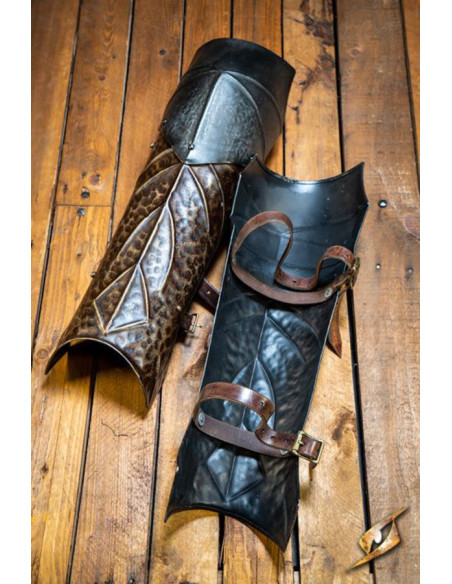 Grevas de Aço do Orc Raider, LARP