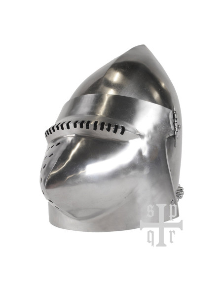 Bascinet medieval Houndskull, Castelo...