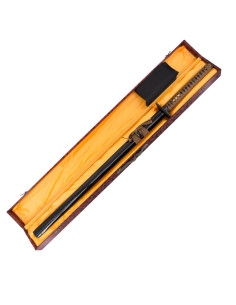 Katana funcional aço carbono AISI 1045, com cabo cordas... 2