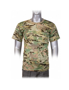Camisa militar camuflagem Barbaric CP em manga curta