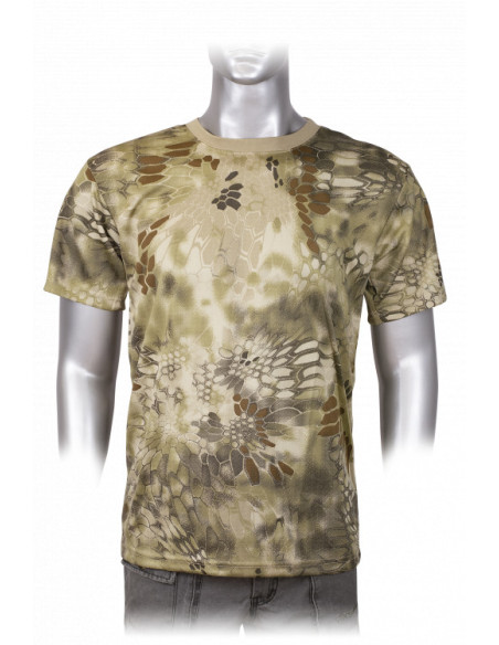 Camisa militar camuflagem Barbaric...