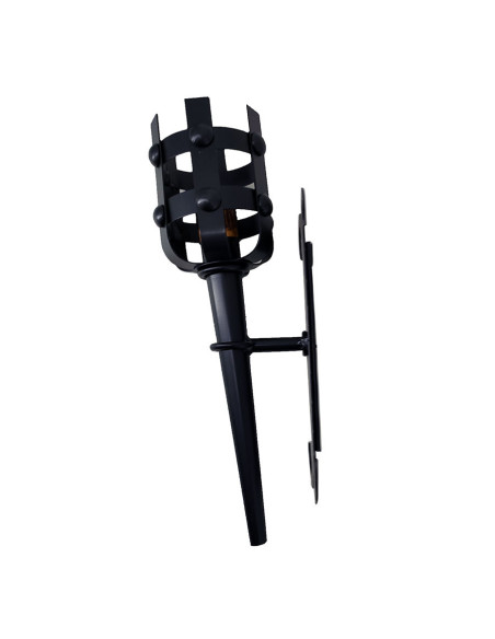 Tocha de forja aplique 1 luz (48 x 16...