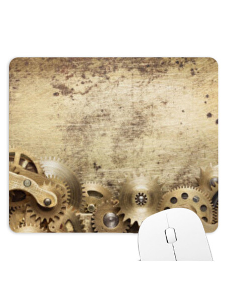 Mouse Pad Retangular SteamPunk Gears...