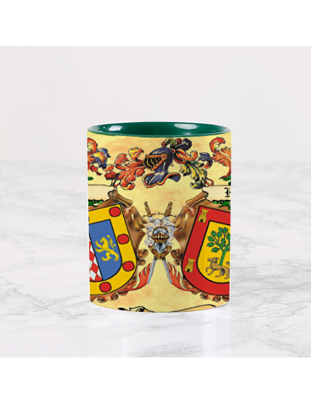 Caneca personalizada com os Escudos...