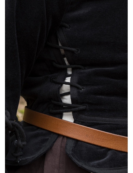 Jaqueta medieval Griselda em Suede,...