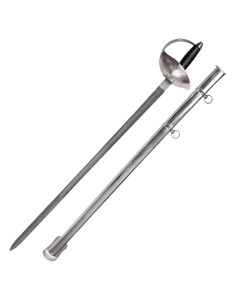 Sabre da Cavalaria Britânica com bainha, ano 1912