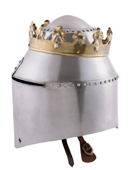 Grande Battlehelm com King's Crown