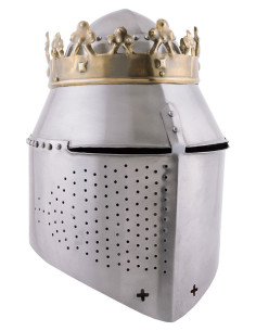 Grande Battlehelm com King's Crown