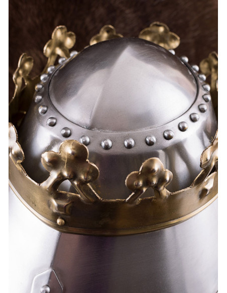 Grande Battlehelm com King's Crown