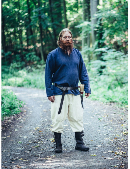 Calça Viking rendas brancas naturais