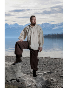 Calça medieval Gerold, cor marrom 2