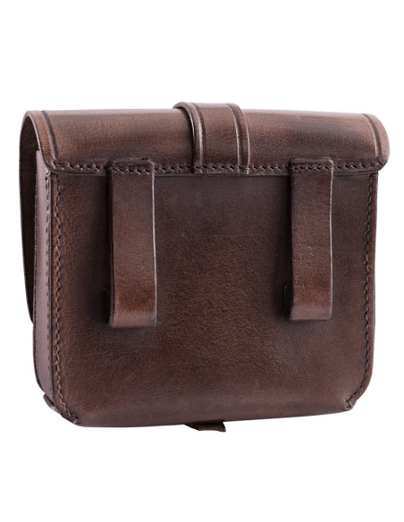 Bolsa Romano Lucio Vero em couro de...