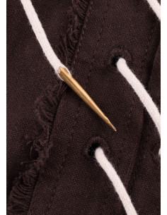 Jogo 5 cordões trançados com pontas de latão 2