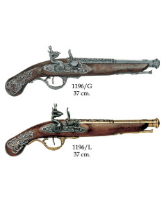 Pistola inglesa, século XVIII