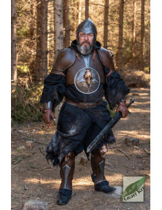 Armadura completa dos bárbaros do arsenal épico