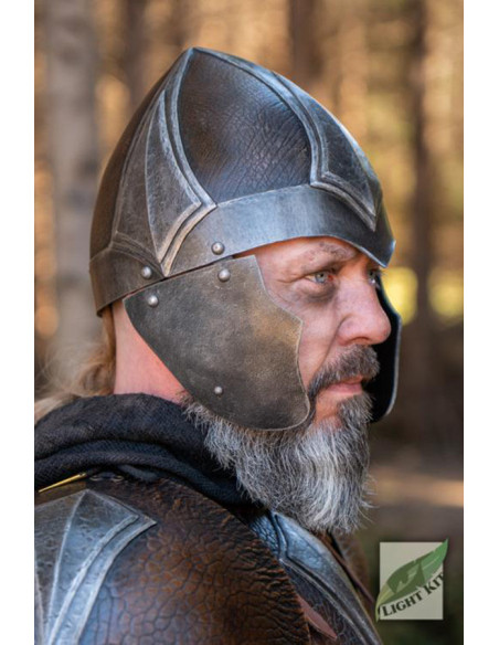 Capacete de poliuretano dos Bárbaros,...