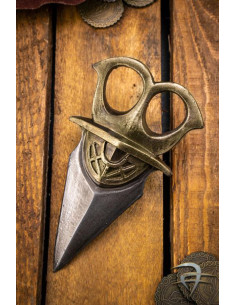 Adaga fantástica dourada dos Fiskers, LARP