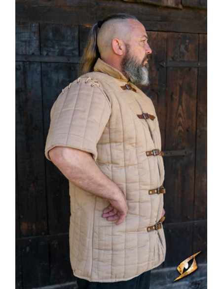 Guerreiro Medieval Gambeson Manga...