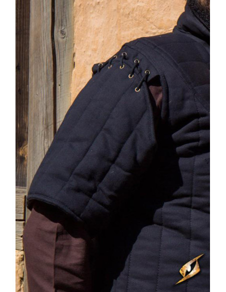 Gambeson de manga curta do guerreiro...