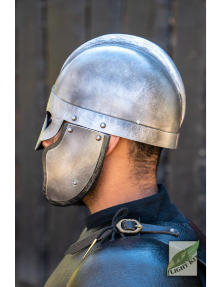 Capacete de guarda-costas medieval,...