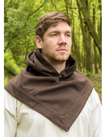 Gugel ou Viking Hood Skjoldehamn marrom