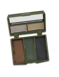 Conjunto de 5 tintas Camuflagem militar com caixa e espelho
