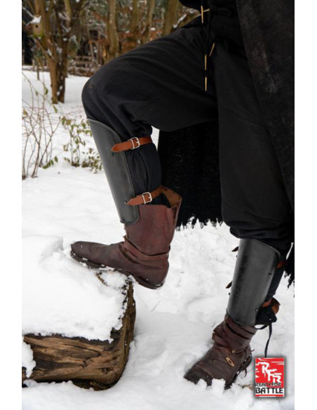 Grevas medievais simples em preto,...