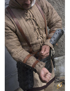 Braçadeiras Dark Warrior para LARP, Epic Armory 2