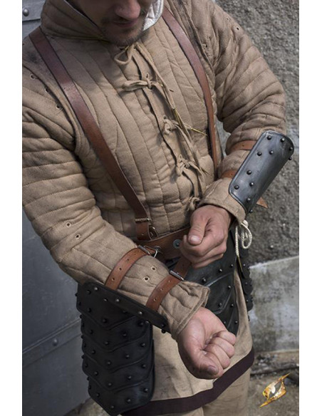Braçadeiras Dark Warrior para LARP,...