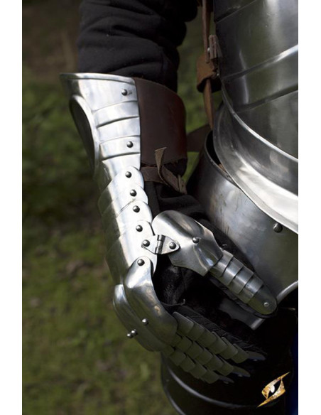 Manoplas medievais Dark Ice, Epic Armory