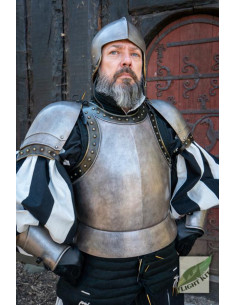 Peitoral completo para Cavaleiro Medieval em poliuretano,...