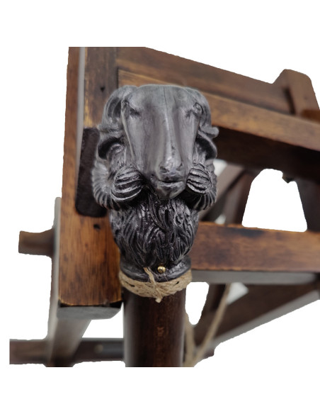 Aríete fixo (45 x 30 x 23 cms.)