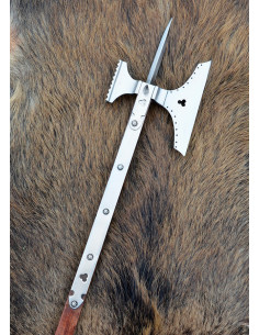 Machado de haste de machado com martelo, século XV 2