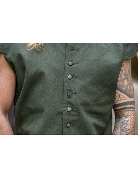 Colete renascentista clássico modelo...