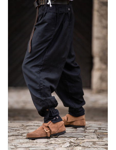 Calça capri larga modelo Eckart, cor...