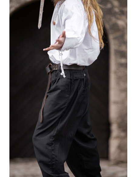 Calça capri larga modelo Eckart, cor...