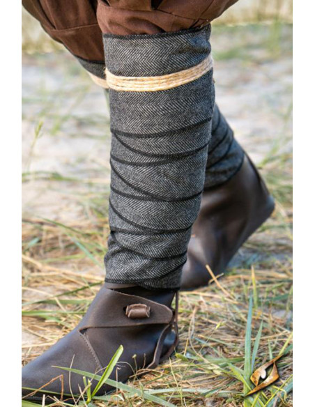 Winingas rosqueadas de lã com padrão...