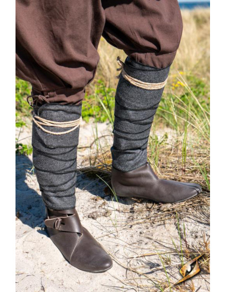 Winingas rosqueadas de lã com padrão...