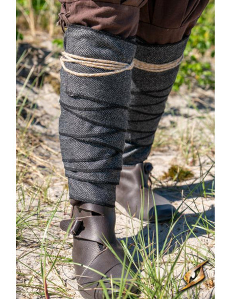 Winingas rosqueadas de lã com padrão...