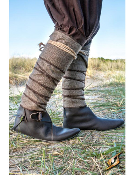 Winingas torcidas de lã com padrão...