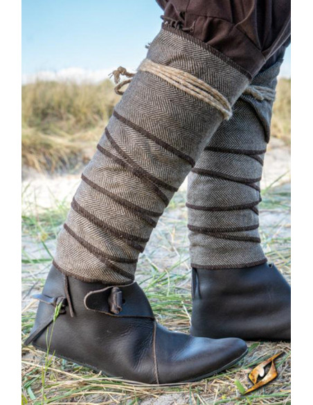 Winingas torcidas de lã com padrão...