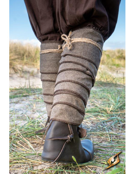 Winingas torcidas de lã com padrão...