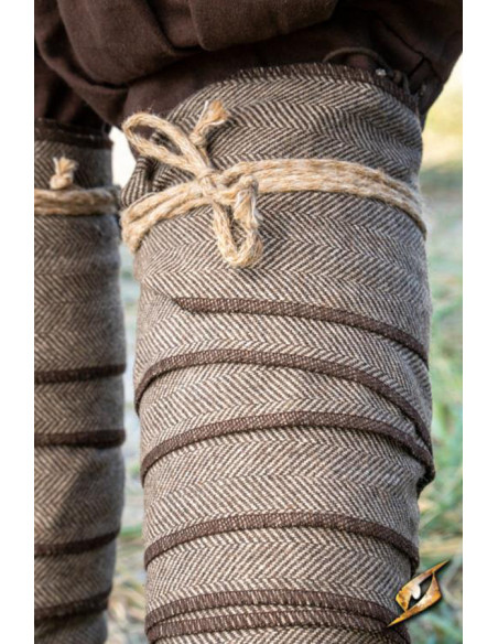 Winingas torcidas de lã com padrão...